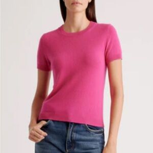 Quince Mongolian Cashmere Tee